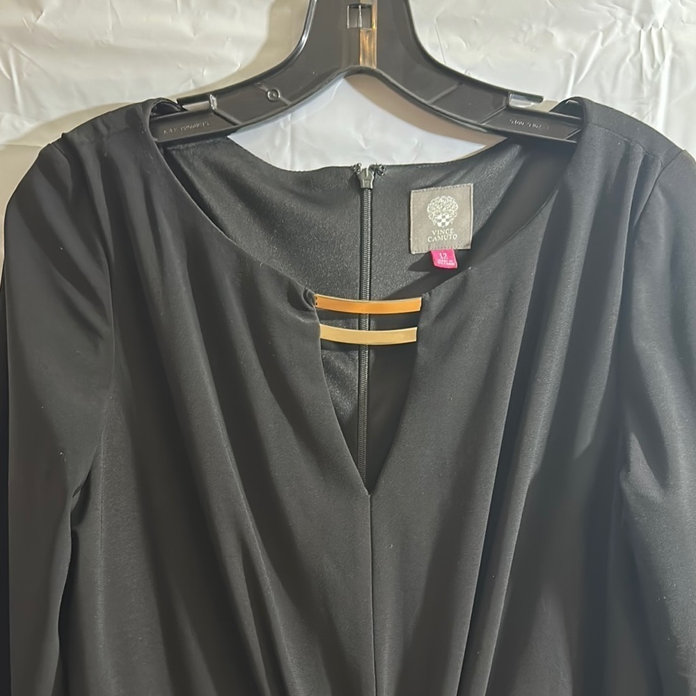 Vince Camuto black Dress size 12 - Picture 3 of 5